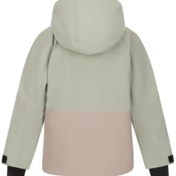 2117 of Sweden Kidden skijakke/skibukser sæt, junior, lysegrøn/beige