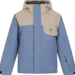 2117 of Sweden Misan skijakke/skibukser sæt, junior, blå/beige