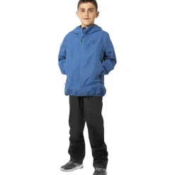 2117 of Sweden Viskafors, regnbukser, junior, sort