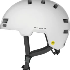 Abus Skurb MIPS, cykelhjelm, mat hvid