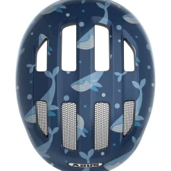 Abus Smiley 3.0, cykelhjelm, junior, blue whale