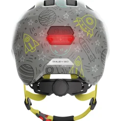 ABUS Smiley 3.0 LED, cykelhjelm, grå
