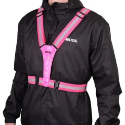 Accezzi LED refleksvest, pink
