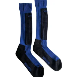 Accezzi Merino 50, skistrømper, 2 par, blå