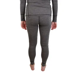 Accezzi merino skiundertøj + 3 par merino skistrømper, rød, dame