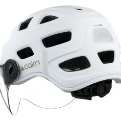 Cairn Quartz Visor, cykelhjelm, hvid