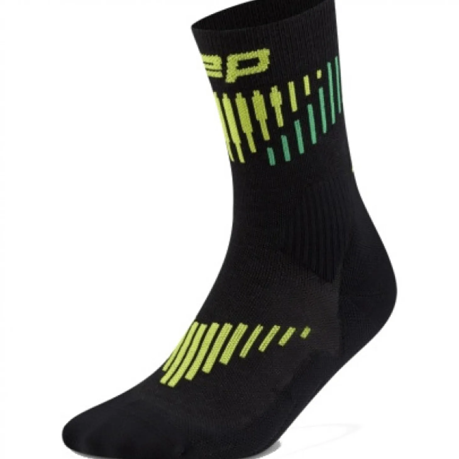 CEP Core Run Merino Socks Mid Cut 3.0, løbestrømper, dame, sort