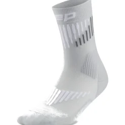 CEP Core Run Merino Socks Mid Cut 3.0, løbestrømper, herre, grå