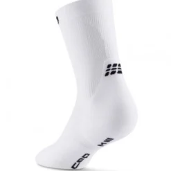 CEP Core Run Socks Mid Cut 5.0, løbestrømper, dame, white