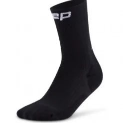 CEP Core Run Socks Mid Cut 5.0, løbestrømper, herre, sort