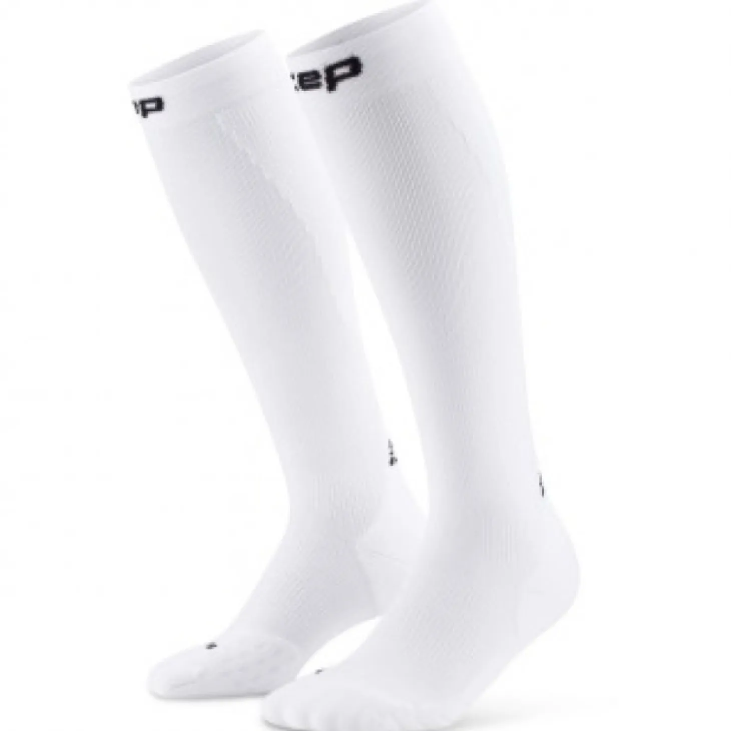 CEP Core Run Socks Tall 5.0, løbestrømper, dame, hvid
