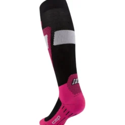 CEP Ski Merino Socks Tall 3.0, skistrømper, dame, pink