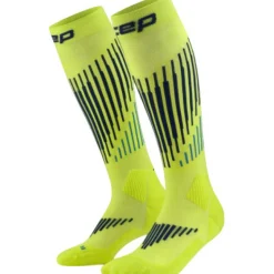 CEP Ski Touring Merino Socks Tall 3.0, skistrømper, herre, gul