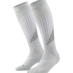 CEP Ski Touring Merino Socks Tall 3.0, skistrømper, dame, lysegrå