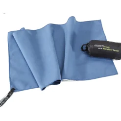 Cocoon Towel Ultralight,90x50cm, Microfiber Håndklæde, fjord blue