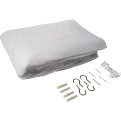 Coghlans Rectangular Mosquito Net, myggenet, hvid
