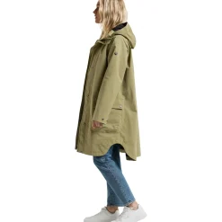 Didriksons Adria, regnfrakke, dame, olive green