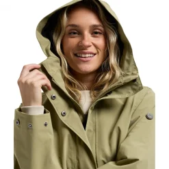 Didriksons Adria, regnfrakke, dame, olive green