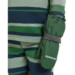 Didriksons Biggles Zip, skiluffer, junior, mørkegrøn