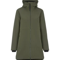Didriksons Elena, parka, dame, mørkegrøn