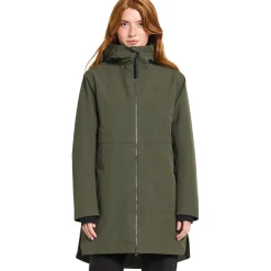 Didriksons Elena, parka, dame, mørkegrøn
