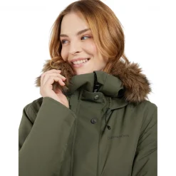 Didriksons Erika, parka, dame, mørkegrøn