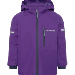 Didriksons Falke, skijakke, junior, lilla