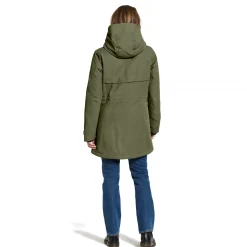 Didriksons Frida, parka, dame, mørkegrøn