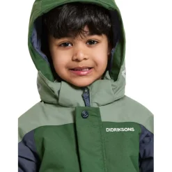 Didriksons Idre/Neptun skisæt, junior, mørkegrøn