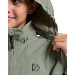 Didriksons Meliss/Penta regnsæt, junior, lysegrøn/sort