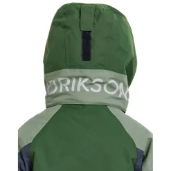 Didriksons Neptun, skijakke, junior, mørkegrøn