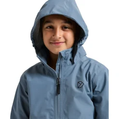 Didriksons Piko, regnjakke, junior, blå