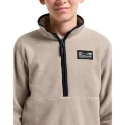 Didriksons Rubi, fleecetrøje, junior, beige