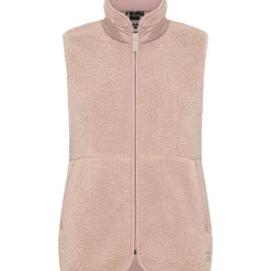 Didriksons Siv, fleecevest, dame, vintage pink