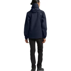 Didriksons Varja, regnjakke, dame, dark night blue