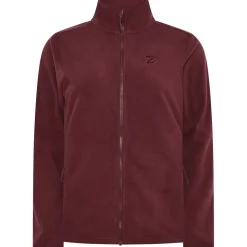 Didriksons Viona, fleecejakke, dame, anemon red