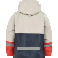 Didriksons Waterman, regnsæt, junior, beige/mørkeblå