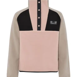 Didriksons Yokto, fleectrøje, junior, lyserød