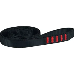 Edelweiss Sling Flat 18MM X5, klatreslynge, sort