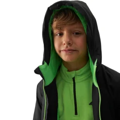 4F Daniel, skijakke, junior, sort