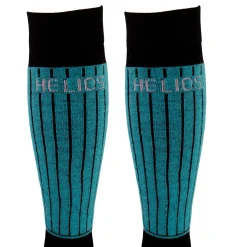 Helios Merino One 60, skistrømper, lyseblå