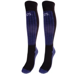 Helios Merino One 60, skistrømper, 2 par, navy