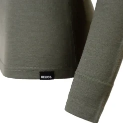Helios Merino One skiundertøjssæt, dame, grøn
