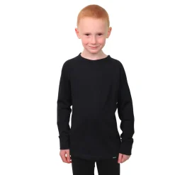 Helios Merino One, skiundertrøje, junior, sort
