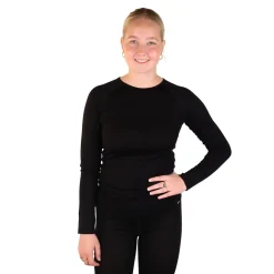 Helios Merino One, skiundertrøje, dame, sort