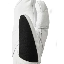 Hestra Army Leather Patrol 3-finger skihandsker, sort