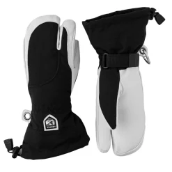 Hestra Heli Ski, 3-finger skihandsker, dame, sort
