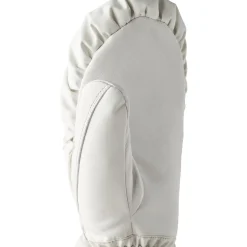 Hestra Primaloft Leather, skiluffer, dame, hvid