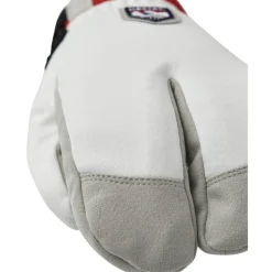 Hestra W.S. Wool Terry Split, handsker, hvid