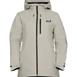 Jack Wolfskin Flowline 3in1, skijakke, dame, beige